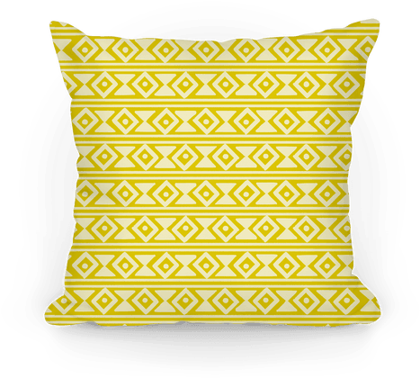 Tribal Pattern Pillow - Pillow (484x484), Png Download