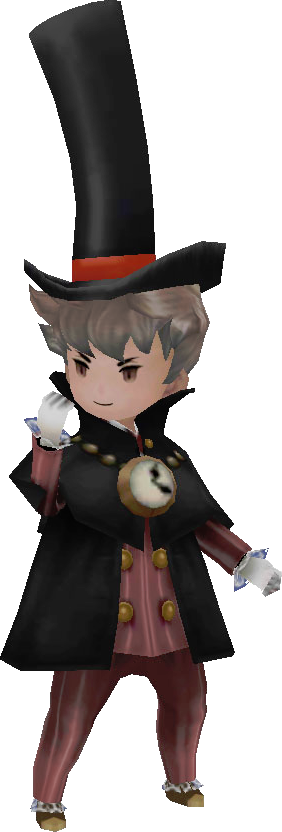Some Of Them Are Dapper As Hell - Bravely Default Merchant (282x832), Png Download
