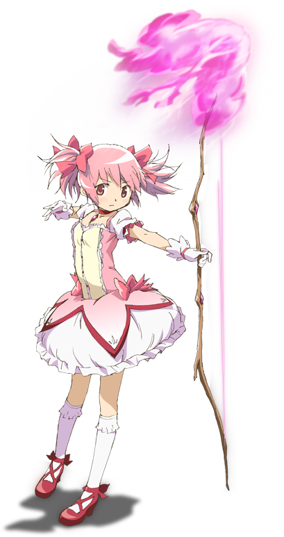 Madoka - Madoka Kaname Png (409x773), Png Download