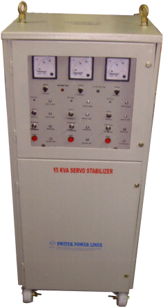 Servo Stabilizer Three Phase Air Cooled - Stepper Motor (300x492), Png Download