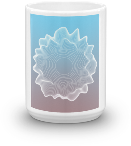 Concentric Circles // Mug - Jpeg (600x600), Png Download