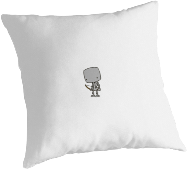 Minecraft Skeleton - University Of Arizona Wildcats Throw Pillow, Sunglasses (875x875), Png Download