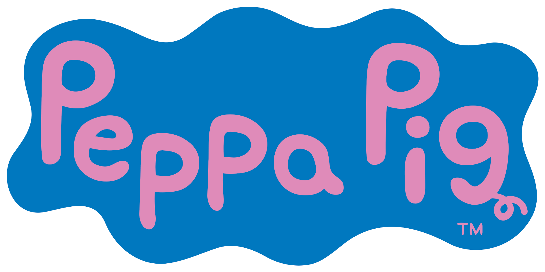 High Resolution Peppa Pig Images - Peppa Pig Logo (1912x974), Png Download