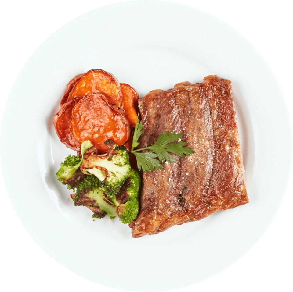 Serve & Enjoy - Beef Tenderloin (960x958), Png Download