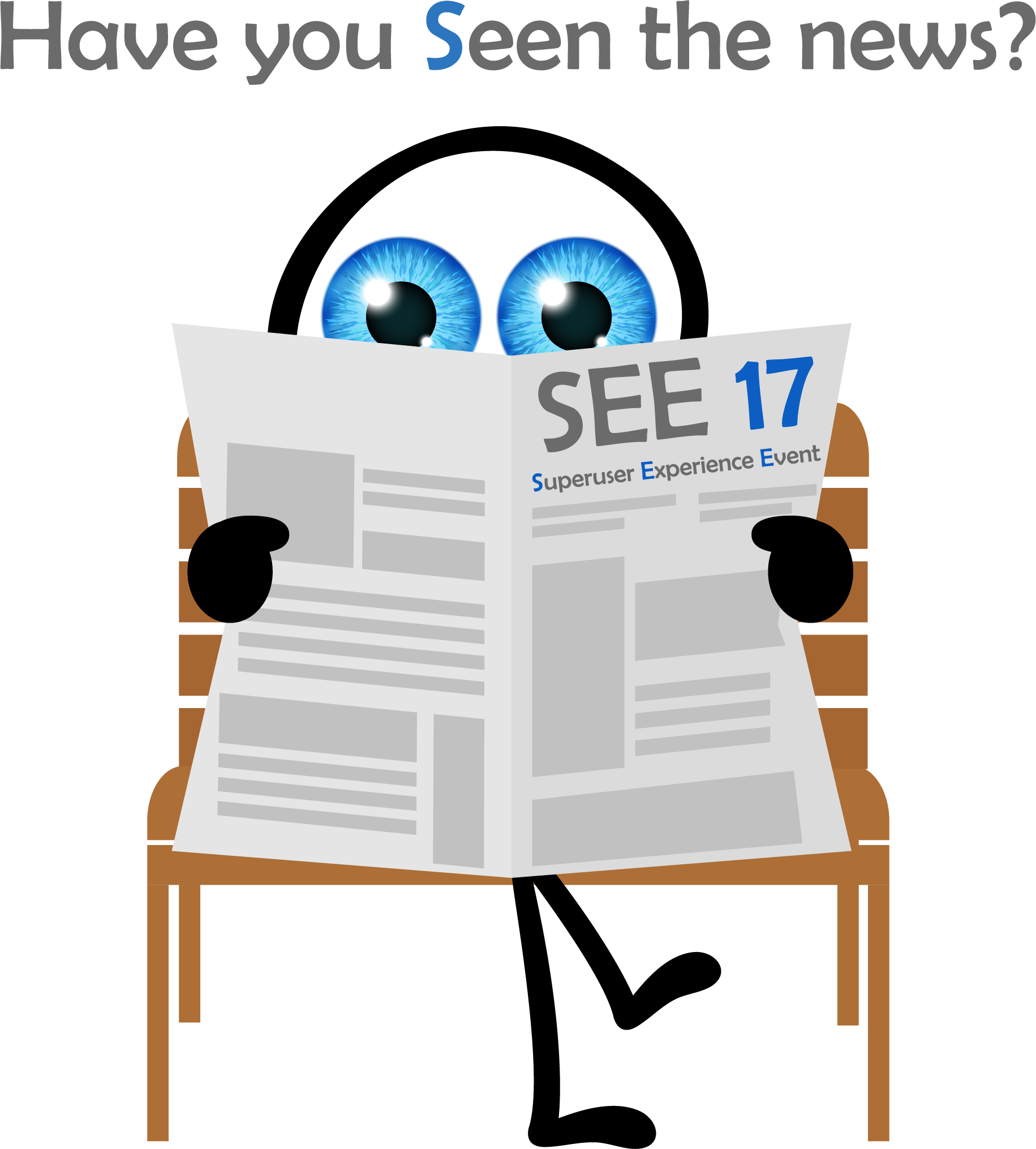 Newpaper-outlined Title (1831x2030), Png Download