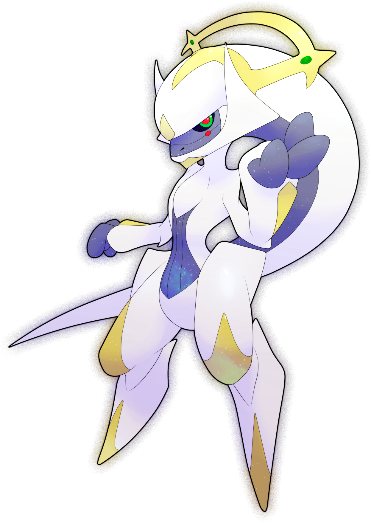 “ Fusion - Arceus (1280x1772), Png Download