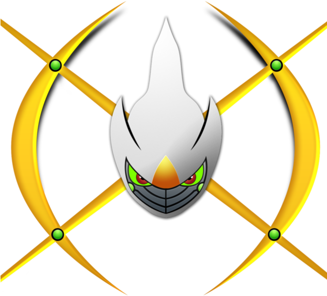 Arceus Face (657x690), Png Download