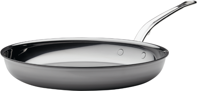 5" Open Skillet - Hestan Frying Pan (22cm) (721x349), Png Download