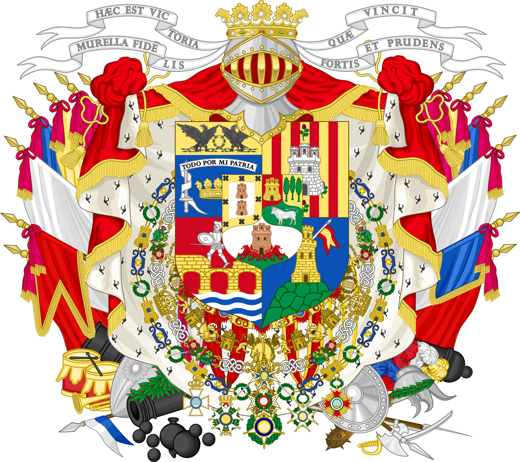 Most Complex Coat Of Arms (2000x1770), Png Download