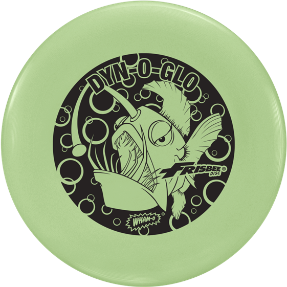 Click To Enlarge - Frisbee Dyn O Glo (600x593), Png Download