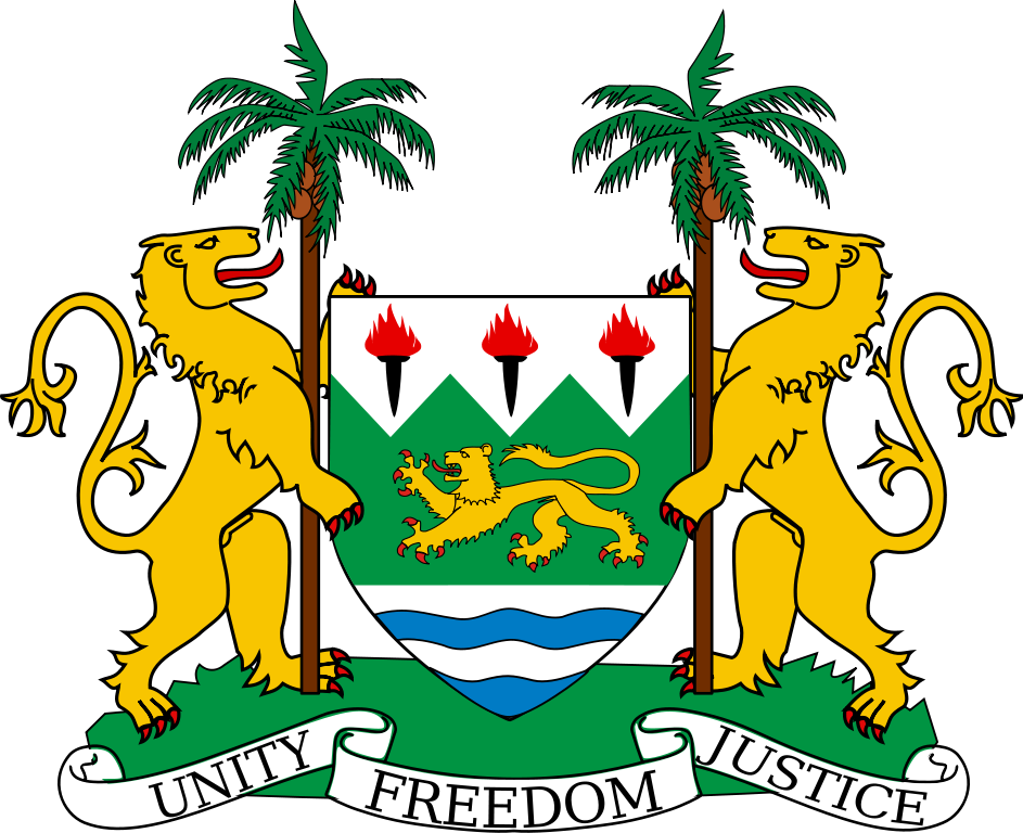 Coat Of Arms Of Sierra Leone - Government Of Sierra Leone Logo (943x768), Png Download