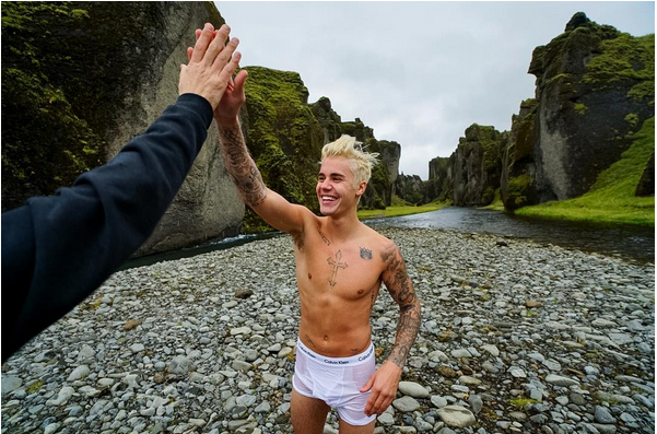 Justin Bieber Nu - ジャスティン ビーバー カルバン クライン (1200x630), Png Download