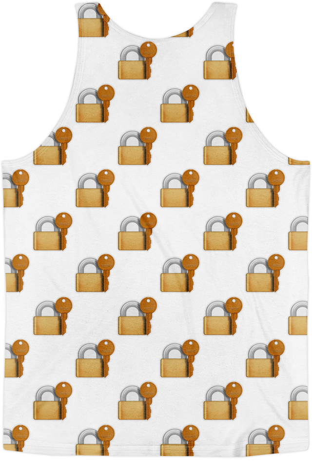 All Over Emoji Tank Top - Owl (1000x1000), Png Download