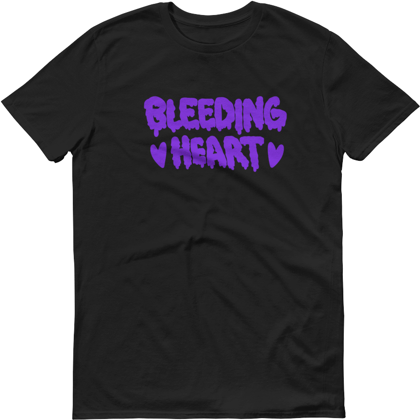 Bleeding Heart Tee - Shirt (1000x1000), Png Download