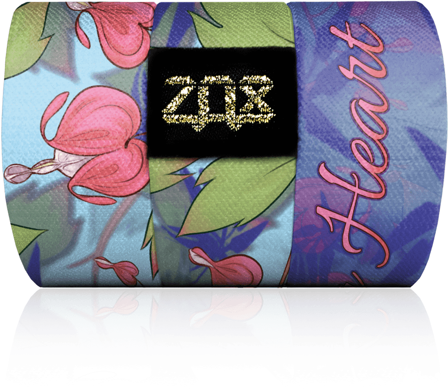 Bleeding Heart - Out Here Zox Straps Wristband (1000x1000), Png Download