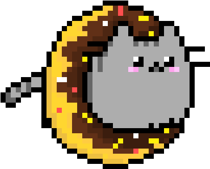 28 Collection Of Nyan Cat Gif High Quality Cliparts - Nyan Cat (430x350), Png Download