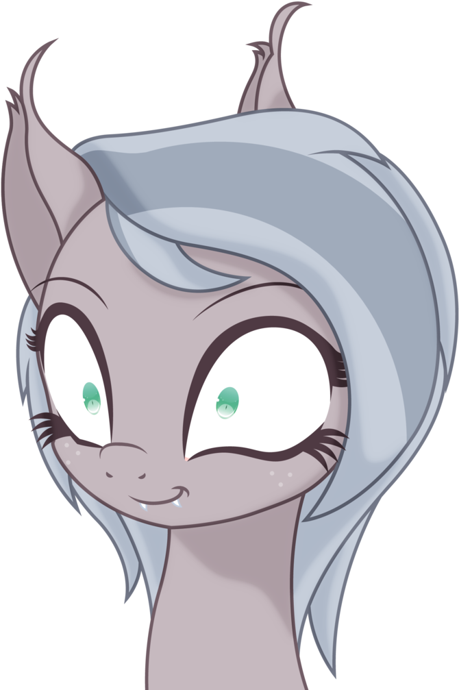 An-m, Bat Pony, Crazy Eyes, Oc, Oc Only, Oc - Cartoon (719x1024), Png Download