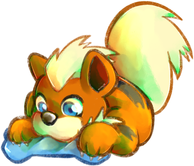 Miraclesoup Daily Pokémon - Cartoon (1200x1200), Png Download