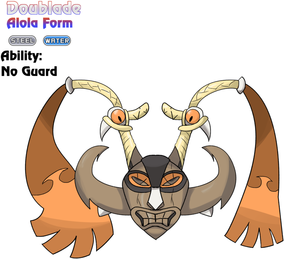 Download Alola Form Arcanine Doublade Alola Form Full Size PNG