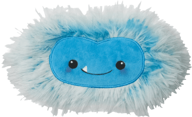 Picture Of Snow Monster Furry Eye Mask - Eye (415x415), Png Download