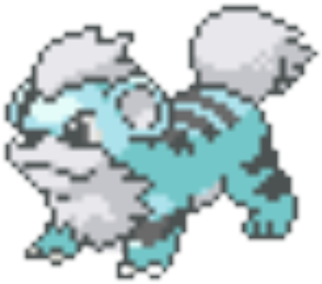 Frosty Growlithe - Growlithe Sprite (420x420), Png Download