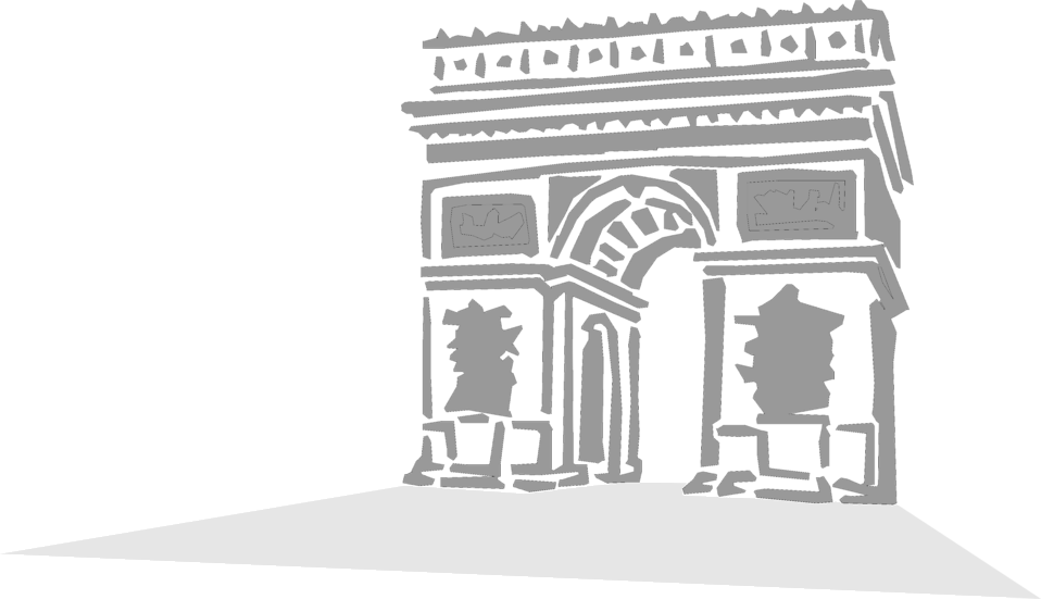 Arc De Triomphe Free Stock Photo Illustration Of The - Arc De Triomphe Clipart (958x551), Png Download