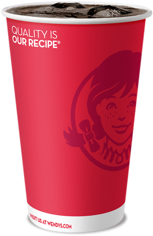 A Great Way To Complete Any Meal Is With Your Choice - Wendy's Fruit Punch (549x549), Png Download