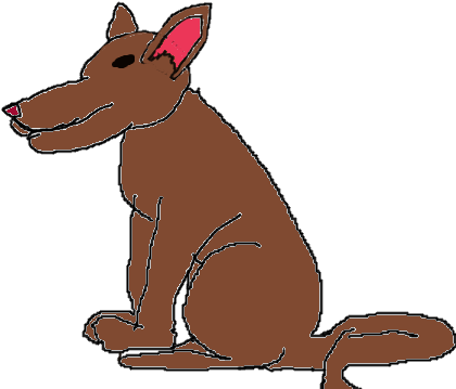 /ic/ - Artwork/critique - Dog Yawns (640x400), Png Download