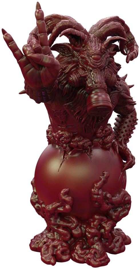 Nuclear Blast America - Statue (1000x1000), Png Download