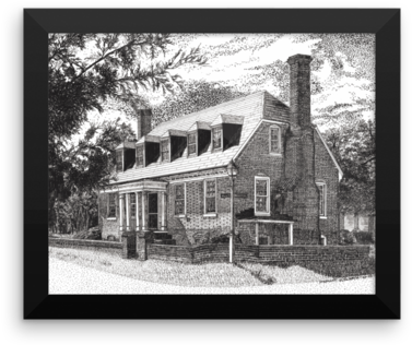 Sessions Pope Sheild House, Historic Yorktown, Virginia - Sessions–pope–sheild House (500x500), Png Download