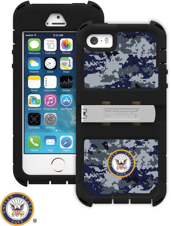 Trident Kraken A.m.s. Case For Iphone 5 (900x900), Png Download