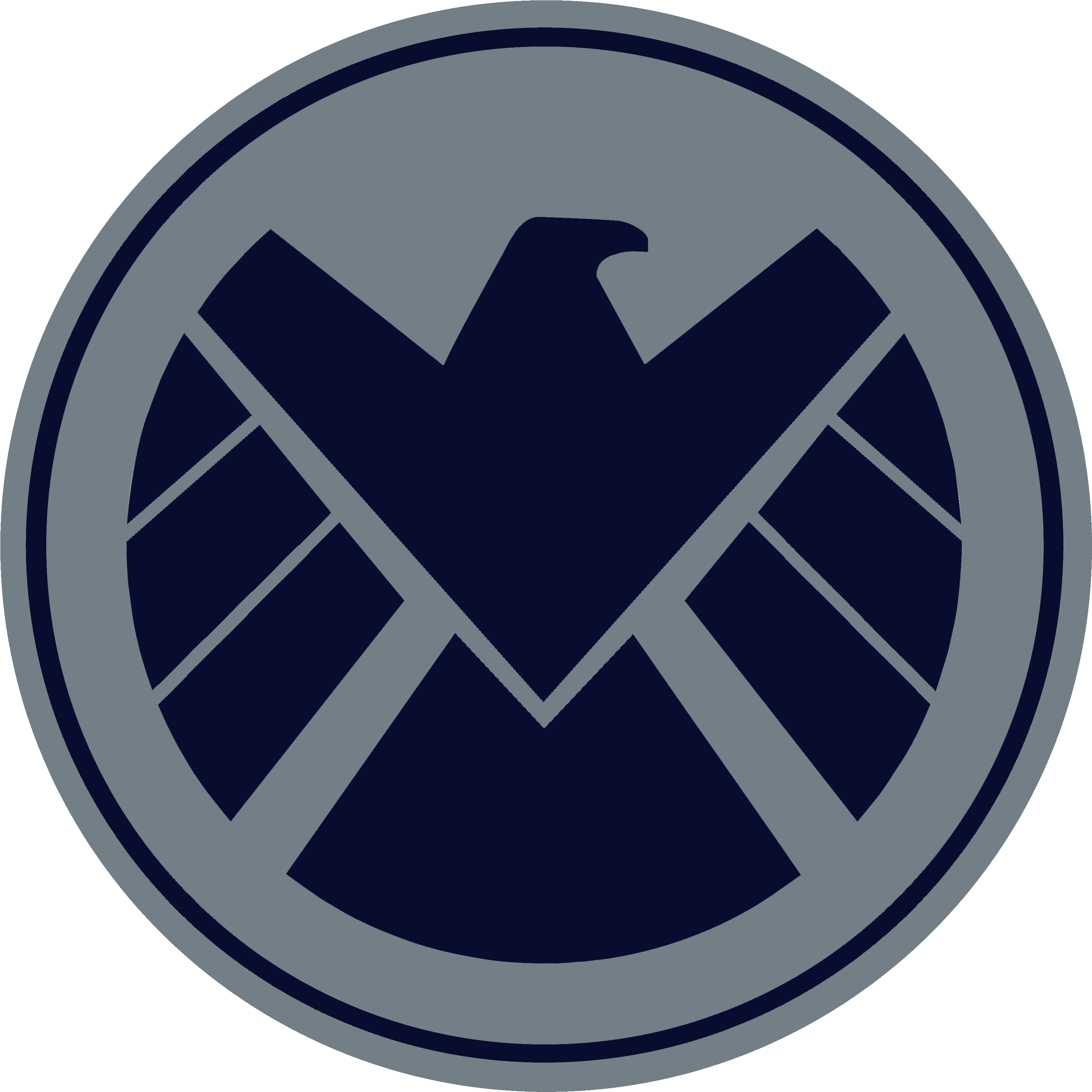 Agents Of Shield - Necklace - Special Jewel - Special (3267x3273), Png Download
