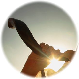 Hay Tres Diferentes Sonidos - Manos Tocando Shofar (350x350), Png Download