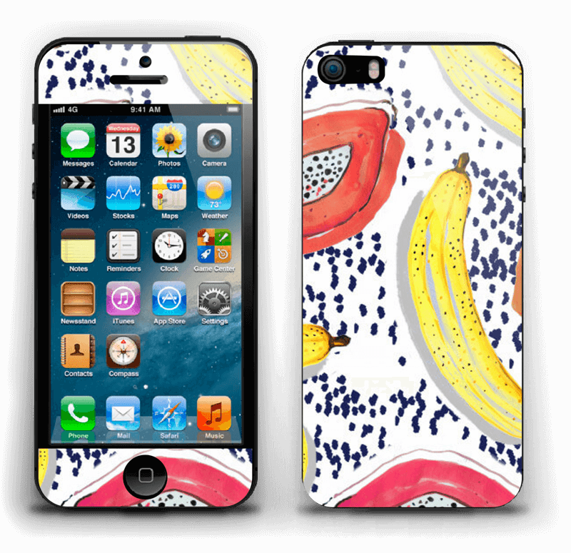 Iphone 5s Skin - Body Glove Iphone 5/5s Icon Hybrid Case - Blue / Silver (800x775), Png Download