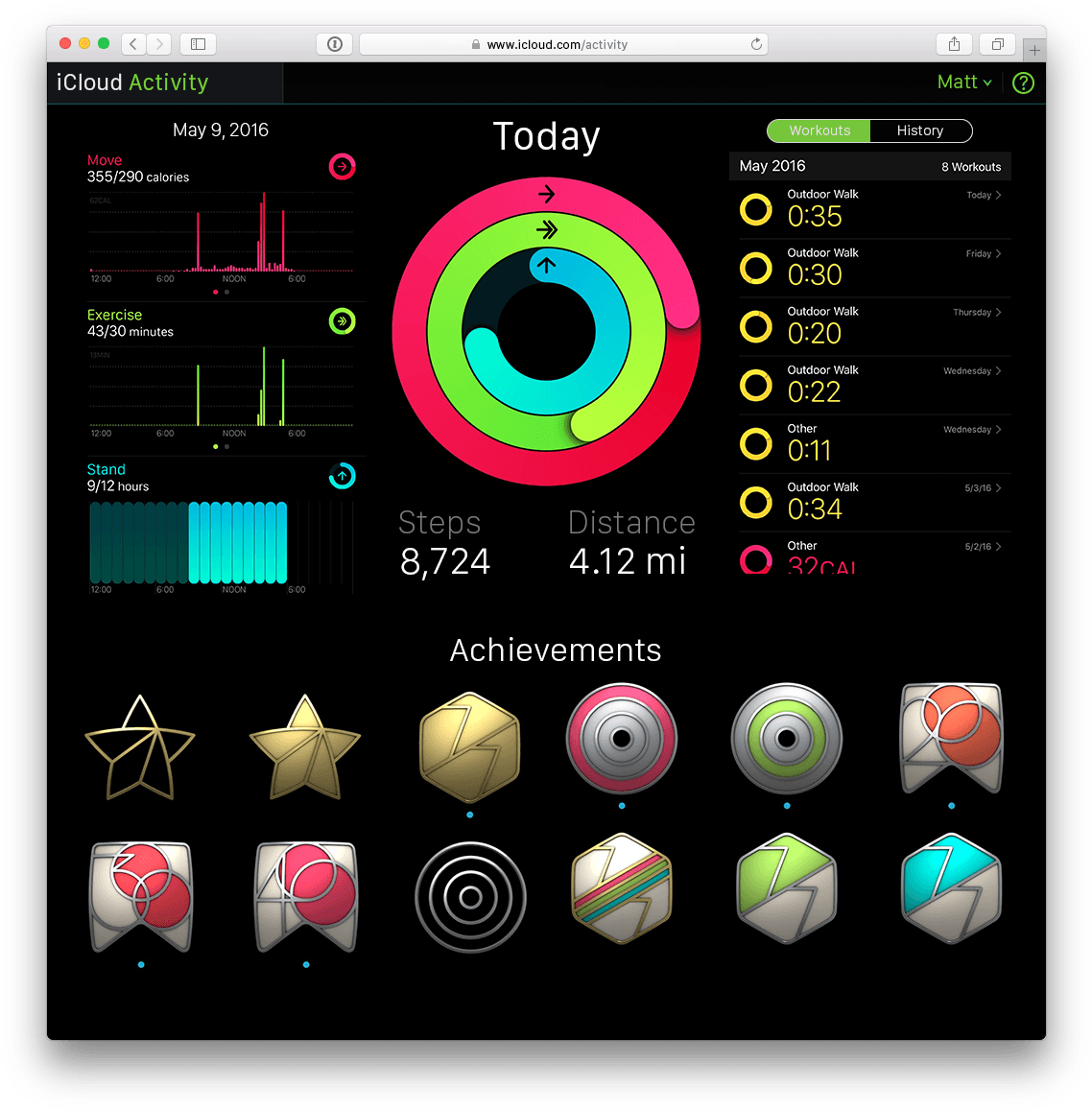 I Have Owned An Apple Watch Since April 24, 2015, And - Apple Watch Activity Achievements (1153x1169), Png Download