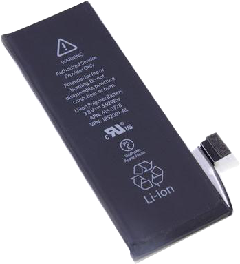Genuine Iphone 5s Battery Replacement - Iphone5s Battery (444x444), Png Download