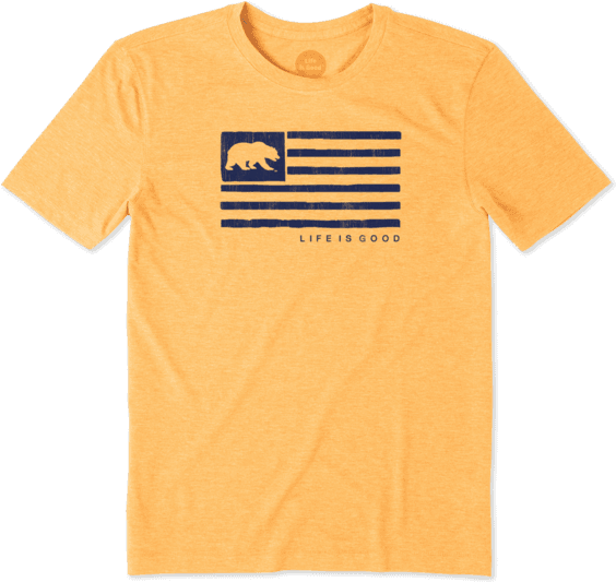 Men's California Golden Bears Team Flag Cool Tee - Savannah Bananas Shirt (570x570), Png Download