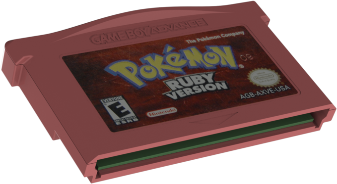 Load In 3d Viewer Uploaded By Anonymous - Cartridge Gba Model 3d (960x430), Png Download