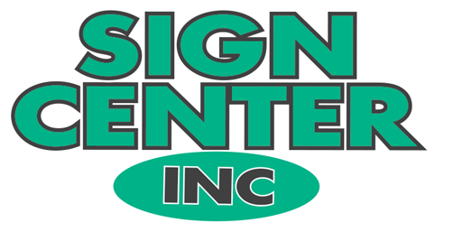 Sign Center Inc (502x257), Png Download