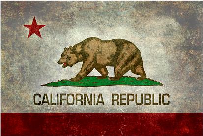 Click And Drag To Re-position The Image, If Desired - California State Flag (452x700), Png Download