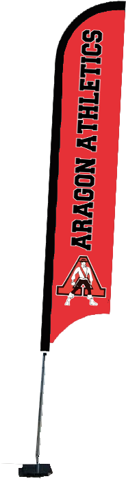Personalized Flag Banners - Parallel (233x718), Png Download