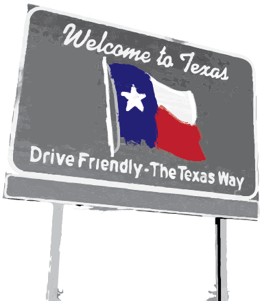 He Intends To Pick Something Up From Will Vitiello, - Welcome To Texas Sign Transparent (901x607), Png Download