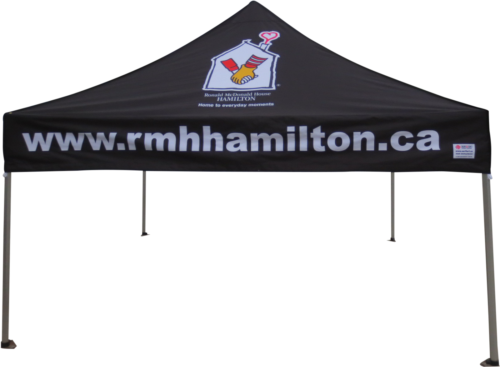 Ronald Mcdonald House Hamilton Is Part Of A Network - Printed Gazebo (1818x1249), Png Download