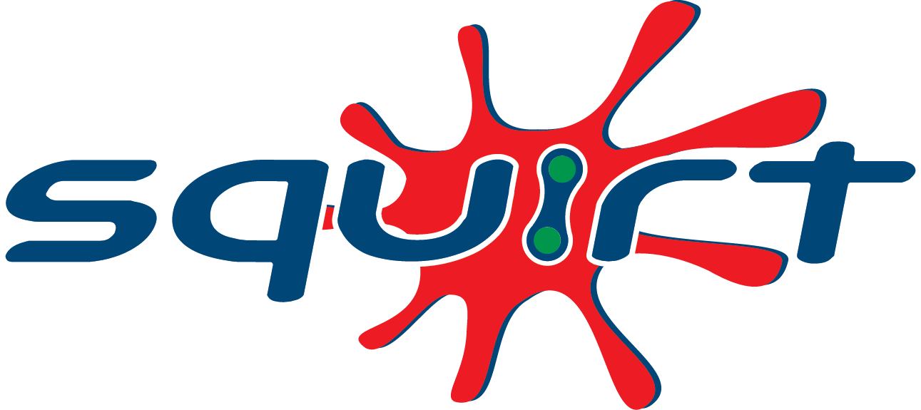 Squirt Dry Lube - Squirt Lube (1291x575), Png Download