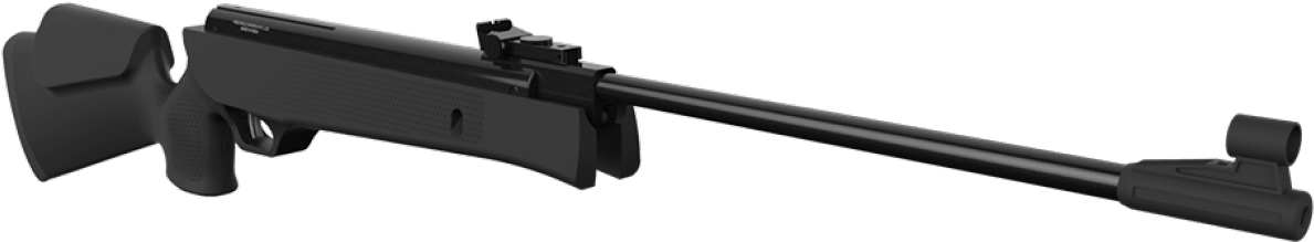 Precihole Pegasus Spring Piston Break Barrel Air Rifle - Qgk14 Black (1200x1200), Png Download