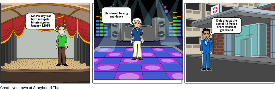 Elvis Presley - Cartoon (1164x385), Png Download