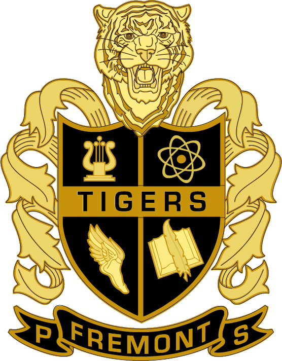 Fremont Nebraska Tigers (556x712), Png Download