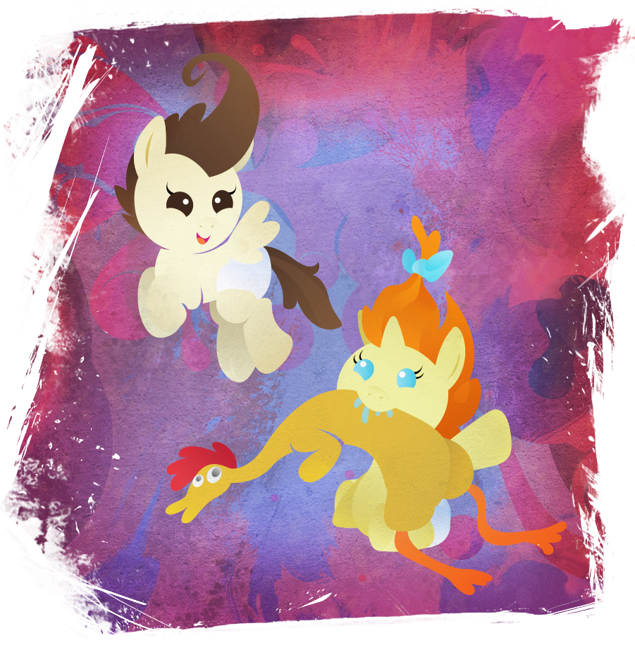 Rariedash, Baby, Baby Pony, Blank Flank, Colt, Drool, - Mlp Sfm Lotus And Aloe (901x916), Png Download