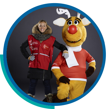 Operation Red Nose, Rudy, Girl, - Girl (350x350), Png Download