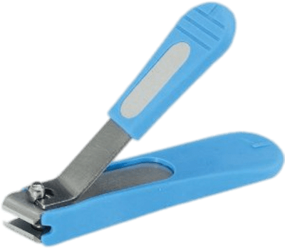 Blue Nail Clippers - Mehaz 668 Pro Angled Wide Jaw Toenail Clipper (400x400), Png Download